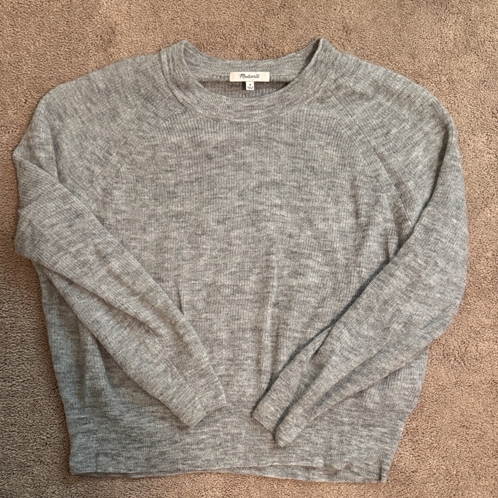 Cozy Madewell sweater.